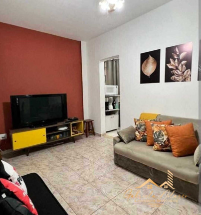 Apartamento com 1 Quarto à Venda, 59 m² em Gonzaga - Santos