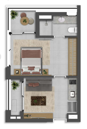 Imagem Apartamento com 1 Quarto à Venda, 34 m² em Bela Vista - São Paulo Imagem Apartamento com 1 Quarto à Venda, 34 m² em Bela Vista - São Paulo