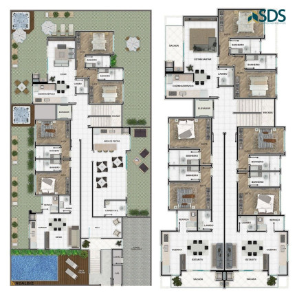 Imagem Apartamento com 2 Quartos à Venda, 137 m² em Palmas - Governador Celso Ramos Imagem Apartamento com 2 Quartos à Venda, 137 m² em Palmas - Governador Celso Ramos