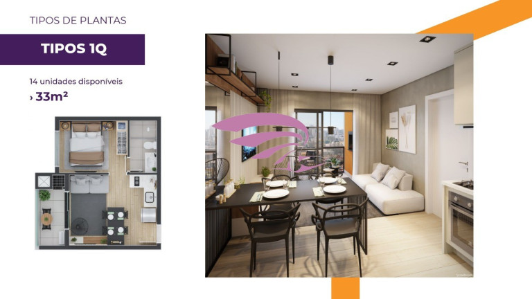 Imagem Imóvel com 2 Quartos à Venda, 54 m² em Portão - Curitiba Imagem Imóvel com 2 Quartos à Venda, 54 m² em Portão - Curitiba