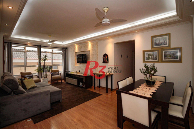 Apartamento com 2 Quartos à Venda, 109 m² em José Menino - Santos