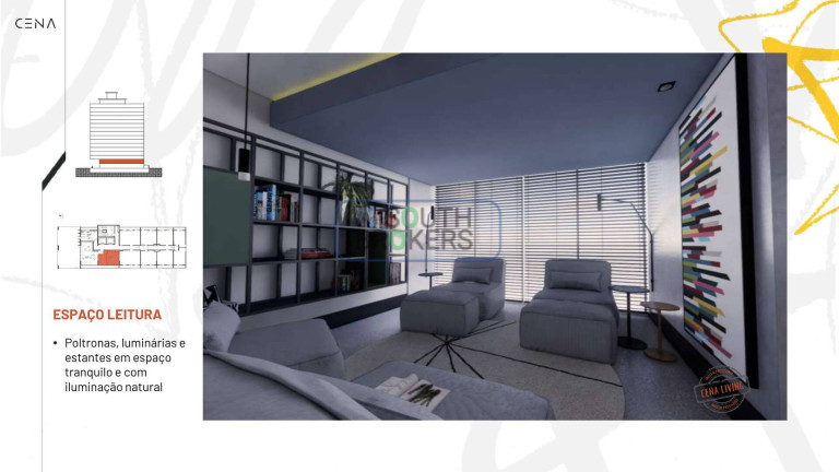 Imagem Apartamento com 2 Quartos à Venda, 21 m² em Centro - Curitiba Imagem Apartamento com 2 Quartos à Venda, 21 m² em Centro - Curitiba