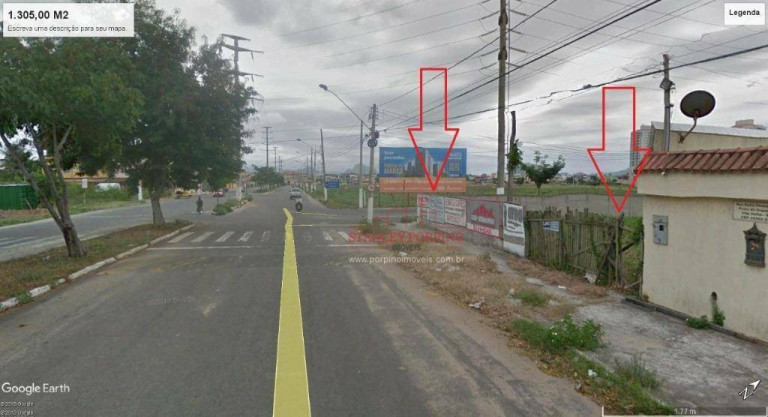 Terreno para Alugar, 1.305 m² em Itaparica - Vila Velha