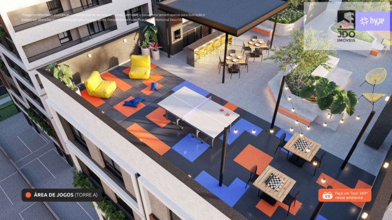 Imagem Apartamento com 1 Quarto à Venda, 27 m² em Novo Mundo - Curitiba