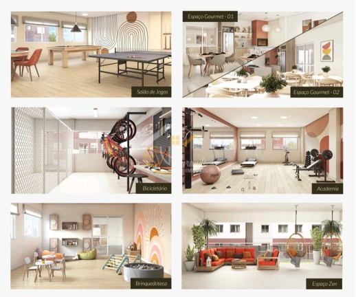 Imagem Apartamento com 2 Quartos à Venda, 47 m² em Alto Tarumã - Pinhais