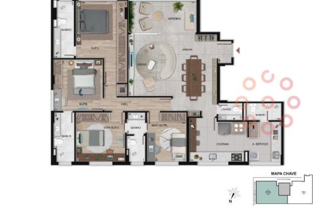 Imagem Cobertura com 4 Quartos à Venda, 312 m² em Santo Antônio - Belo Horizonte