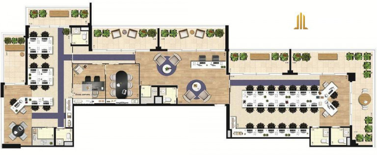Imagem Sala Comercial à Venda, 331 m² em Centro - Jundiaí Imagem Sala Comercial à Venda, 331 m² em Centro - Jundiaí