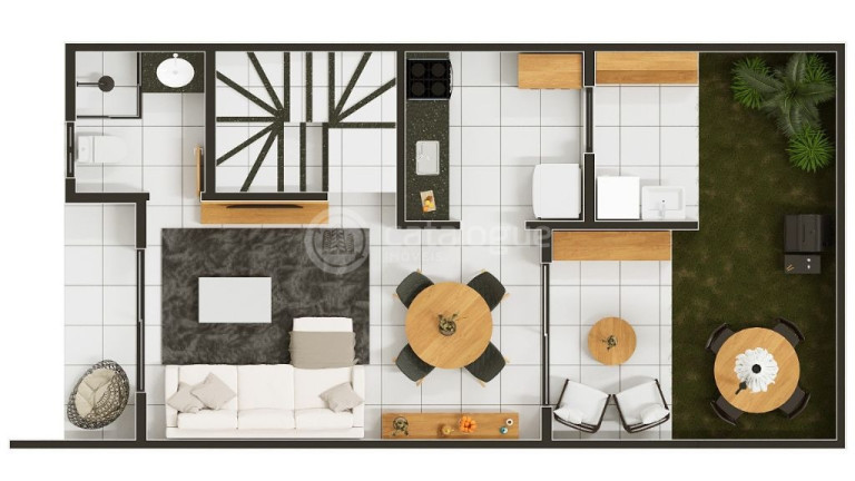 Imagem Casa de Condomínio com 2 Quartos à Venda, 62 m² em Parque Das árvores - Parnamirim Imagem Casa de Condomínio com 2 Quartos à Venda, 62 m² em Parque Das árvores - Parnamirim