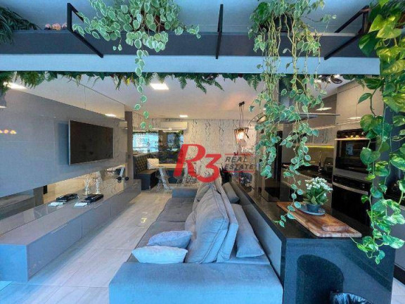 Imagem Apartamento com 2 Quartos à Venda, 80 m² em Gonzaga - Santos