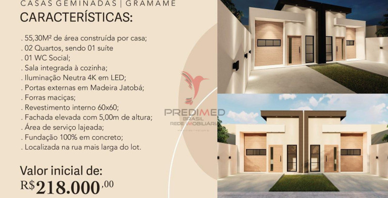 Imagem Casa com 2 Quartos à Venda, 55 m² em Gramame - João Pessoa Imagem Casa com 2 Quartos à Venda, 55 m² em Gramame - João Pessoa