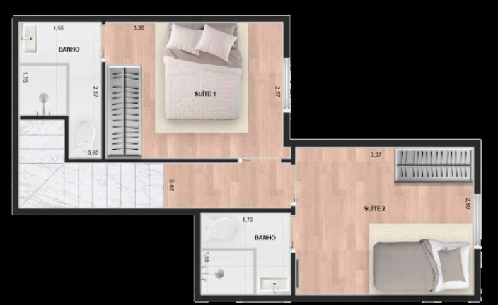 Imagem Apartamento com 3 Quartos à Venda, 69 m² em Vila Ema - São Paulo Imagem Apartamento com 3 Quartos à Venda, 69 m² em Vila Ema - São Paulo