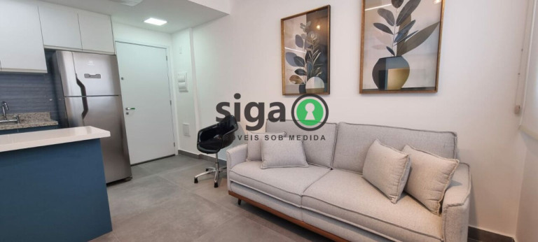 Imagem Apartamento com 1 Quarto para Alugar, 38 m² em Chácara Santo Antônio (zona Sul) - São Paulo