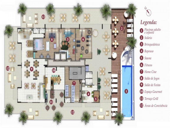 Imagem Apartamento com 3 Quartos à Venda, 108 m² em Caicara - Praia Grande