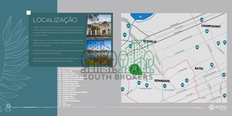 Imagem Apartamento com 3 Quartos à Venda, 64 m² em Seminário - Curitiba Imagem Apartamento com 3 Quartos à Venda, 64 m² em Seminário - Curitiba