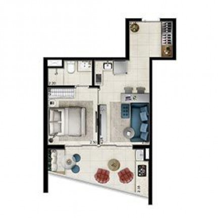 Imagem Apartamento com 2 Quartos à Venda, 60 m² em Pinheiros - São Paulo Imagem Apartamento com 2 Quartos à Venda, 60 m² em Pinheiros - São Paulo