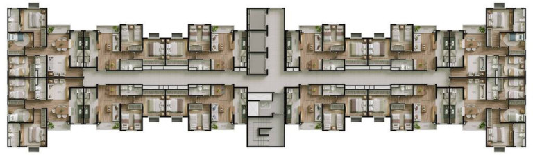 Imagem Apartamento com 2 Quartos à Venda, 43 m² em Goiânia 2 - Goiânia