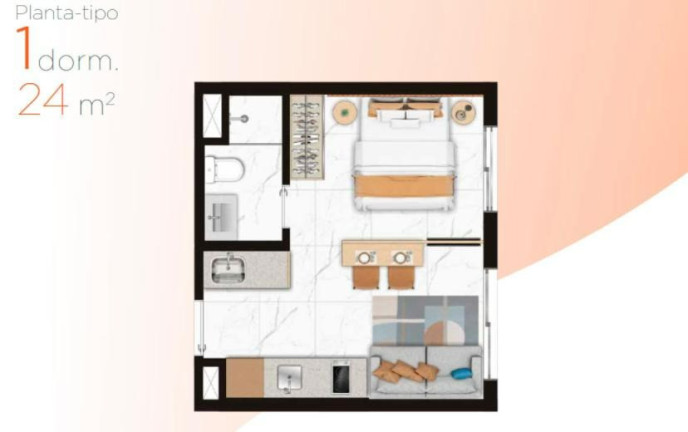 Imagem Imóvel com 1 Quarto à Venda, 24 m² em Vila Romana - São Paulo Imagem Imóvel com 1 Quarto à Venda, 24 m² em Vila Romana - São Paulo