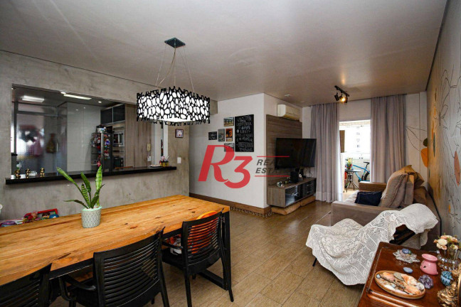 Apartamento com 2 Quartos à Venda, 84 m² em Ponta Da Praia - Santos