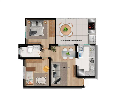 Imagem Apartamento com 2 Quartos à Venda, 81 m² em Gameleira - Belo Horizonte