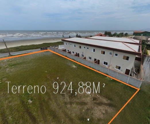 Terreno à Venda, 924 m² em Balneário Califórnia - Itanhaém