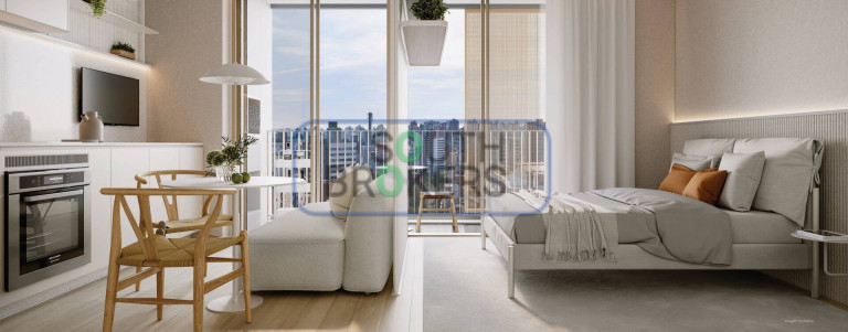 Imagem Apartamento com 1 Quarto à Venda, 31 m² em Mercês - Curitiba Imagem Apartamento com 1 Quarto à Venda, 31 m² em Mercês - Curitiba