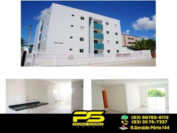Apartamento com 3 Quartos à Venda, 78 m² em Jardim Cidade Universitária - João Pessoa