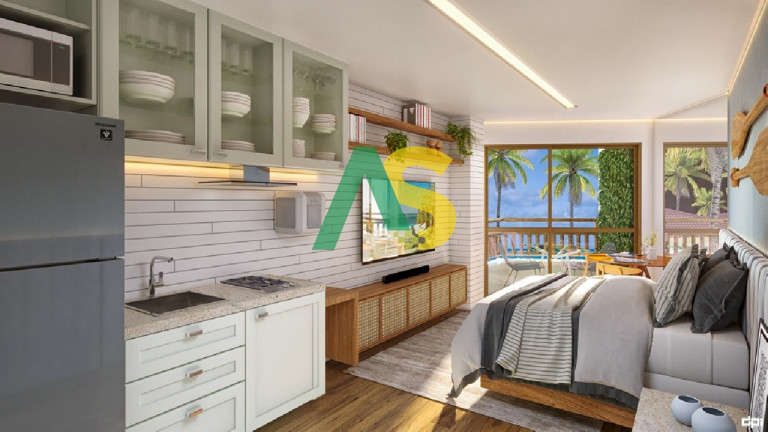 Imagem Flat com 1 Quarto à Venda, 50 m² em Praia Dos Carneiros - Tamandaré