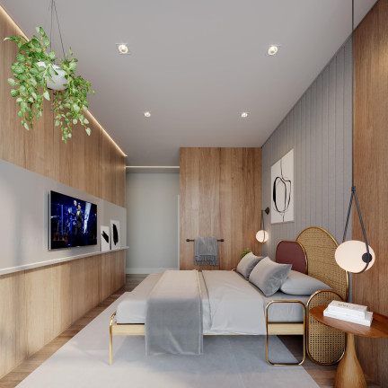 Imagem Apartamento com 1 Quarto à Venda, 48 m² em Juvevê - Curitiba Imagem Apartamento com 1 Quarto à Venda, 48 m² em Juvevê - Curitiba