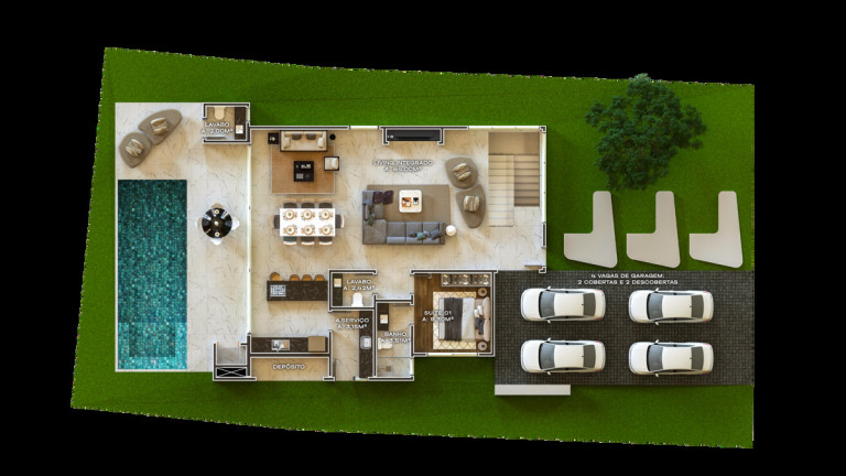 Imagem Casa com 4 Quartos à Venda,  em Santa Regina - Camboriú