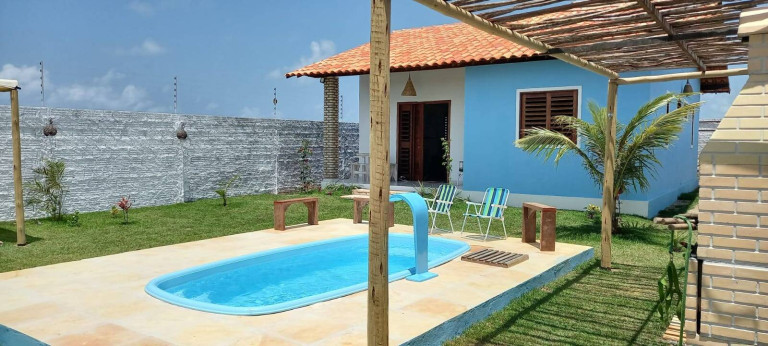 Casa com 2 Quartos à Venda, 72 m² em Praia De Sibaúma - Tibau Do Sul