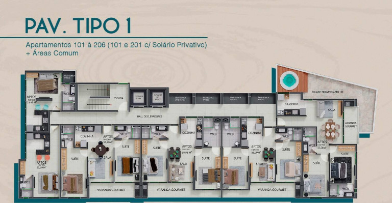 Imagem Apartamento com 2 Quartos à Venda, 57 m² em Jardim Oceania - João Pessoa Imagem Apartamento com 2 Quartos à Venda, 57 m² em Jardim Oceania - João Pessoa