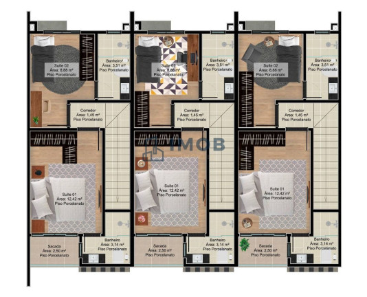 Casa com 2 Quartos à Venda, 92 m² em Três Rios Do Norte - Jaraguá Do Sul