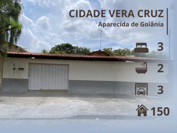 Casa com 3 Quartos à Venda, 150 m² em Cidade Vera Cruz - Aparecida De Goiânia