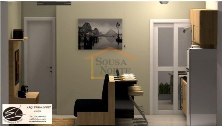Imagem Apartamento com 1 Quarto à Venda, 31 m² em Parada Inglesa - São Paulo