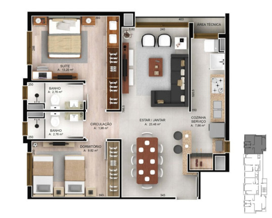 Imagem Imóvel com 2 Quartos à Venda, 83 m² em Jardim Botânico - Porto Alegre Imagem Imóvel com 2 Quartos à Venda, 83 m² em Jardim Botânico - Porto Alegre