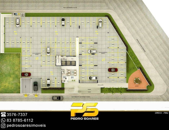 Apartamento com 1 Quarto à Venda, 47 m² em Brisamar - João Pessoa