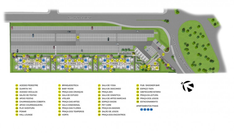 Imagem Apartamento com 2 Quartos à Venda, 57 m² em Nova América - Piracicaba Imagem Apartamento com 2 Quartos à Venda, 57 m² em Nova América - Piracicaba