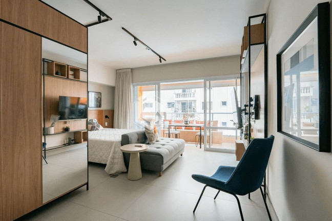 Studio com 1 Quarto à Venda, 45 m² em Campo Belo - São Paulo
