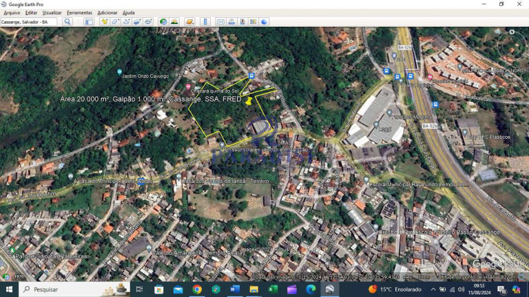 Imagem Terreno à Venda, 20.000 m² em Cassange - Salvador Imagem Terreno à Venda, 20.000 m² em Cassange - Salvador