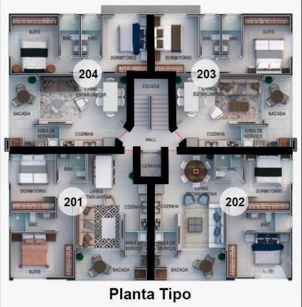 Imagem Apartamento com 2 Quartos à Venda, 66 m² em Canto Grande - Bombinhas Imagem Apartamento com 2 Quartos à Venda, 66 m² em Canto Grande - Bombinhas
