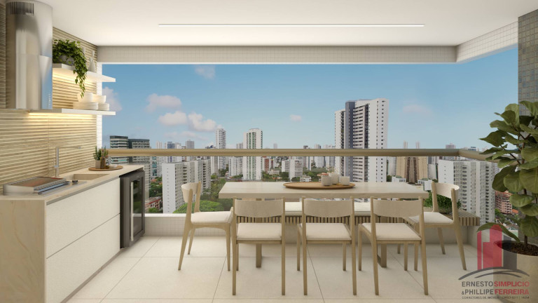 Imagem Apartamento com 3 Quartos à Venda, 105 m² em Parnamirim - Recife