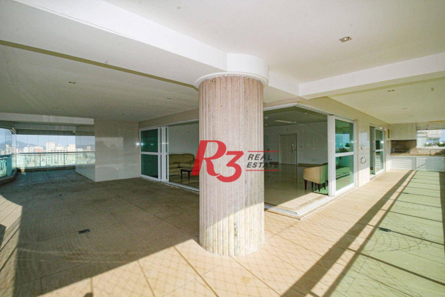Imagem Apartamento com 4 Quartos para Alugar, 360 m² em Gonzaga - Santos Imagem Apartamento com 4 Quartos para Alugar, 360 m² em Gonzaga - Santos