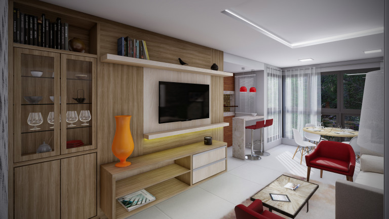 Imagem Apartamento com 1 Quarto à Venda, 55 m² em Centro - Canela