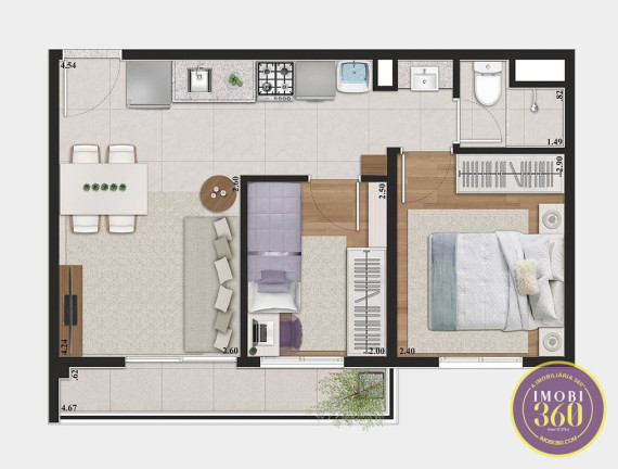 Imagem Apartamento com 2 Quartos à Venda, 45 m² em Parque Do Carmo - São Paulo Imagem Apartamento com 2 Quartos à Venda, 45 m² em Parque Do Carmo - São Paulo