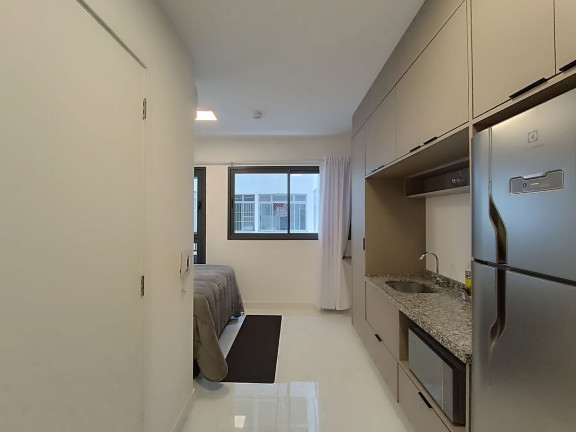 Imagem Apartamento com 1 Quarto para Alugar, 21 m² em Jardim Paulistano - São Paulo