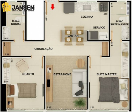 Imagem Apartamento com 2 Quartos à Venda, 66 m² em Manaíra - João Pessoa