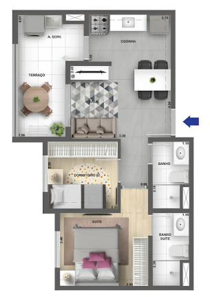 Imagem Apartamento com 2 Quartos à Venda, 32 m² em Campo Limpo - São Paulo Imagem Apartamento com 2 Quartos à Venda, 32 m² em Campo Limpo - São Paulo
