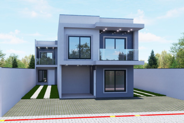 Sobrado com 3 Quartos à Venda, 107 m² em Portão - Curitiba