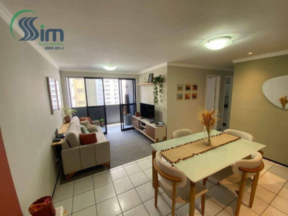 Imagem Apartamento com 3 Quartos à Venda, 74 m² em Aldeota - Fortaleza