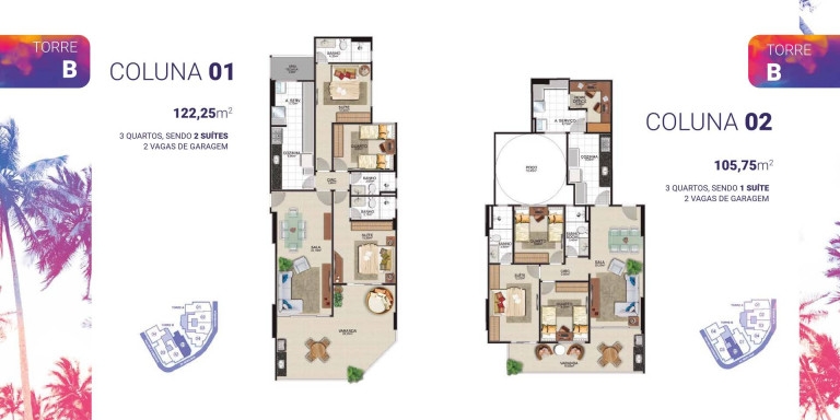 Imagem Apartamento com 3 Quartos à Venda, 122 m² em Praia Do Morro - Guarapari